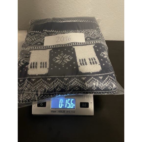 Doctor Who Her Universe Women Hooded Cardigan Medium Tardis Fair Isle Print FLAW - Picture 9 of 9